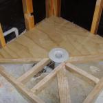 timber base shower tray
