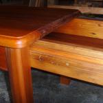 Recycle nz timber coffee table with drawer