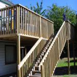 deck and stairs